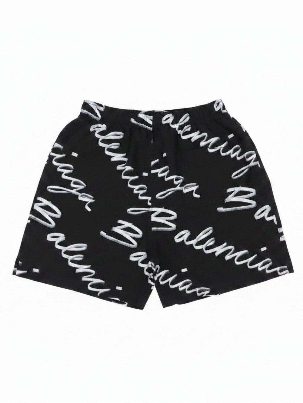 Balenciaga Scribble luxury lounge shorts